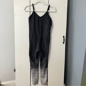 BEYOND YOGA Alloy Ombré Elevation Jumpsuit Medium